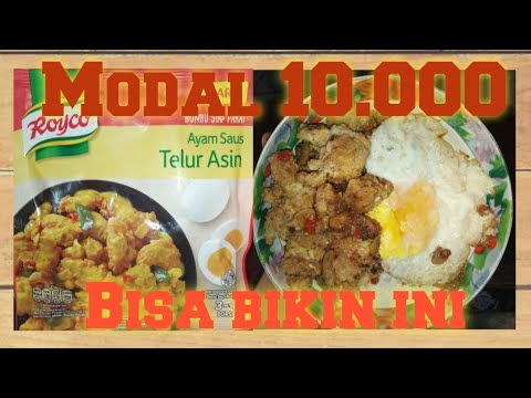 MASAK MUDAH # | Resep ayam saus telor asin