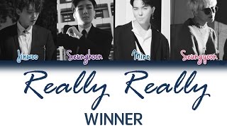 WINNER (위너) - Really Really | Han/Rom/Eng | Color Coded Lyrics |