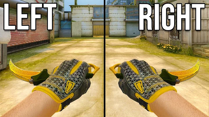 HOW TO SWITCH HANDS IN CSGO!!