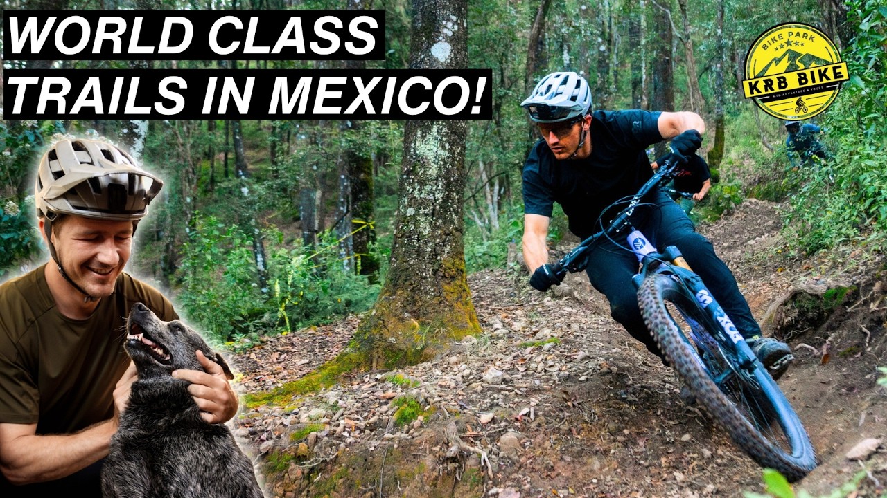 Новое популярное место для катания на горном велосипеде в Мексике! — KRB Bike Park, день 2