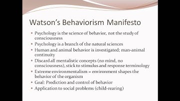Behaviorism