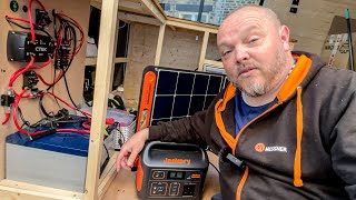 Our CAMPER VAN Off grid power | Solar panel and 240v