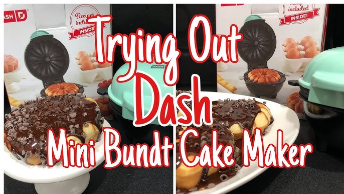 NEW Dash Mini Bundt Cake Maker Heart Shape Red Love Valentine's Wedding  Nonstick