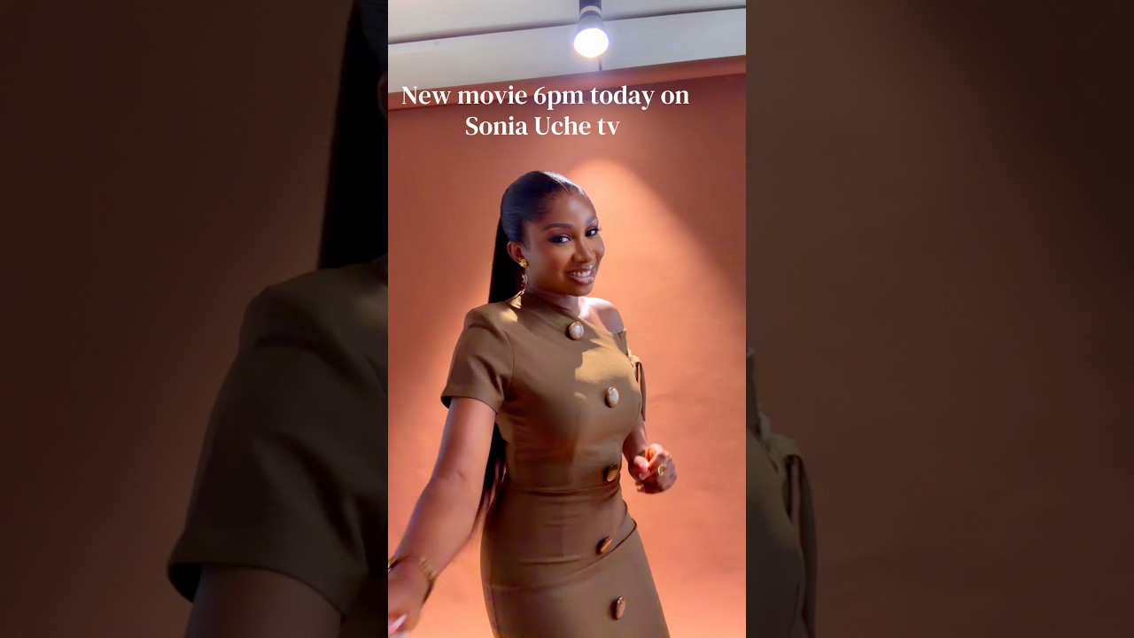 6pm today on Sonia Uche tv YouTube channel. Keep a date with us ❤️ #soniauche #love #film #nollywood