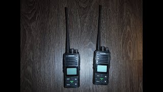 Samcom 2 way radios how to set them up