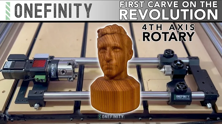 First Cut On The REVOLUTION 4th Axis Rotary!