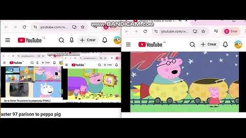 up to faster 98 parison to peppa pig