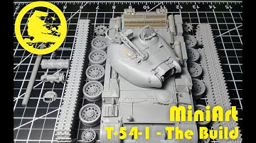 Miniart 1/35 T-54-1 full video build (part 2 - Step-by-step building)
