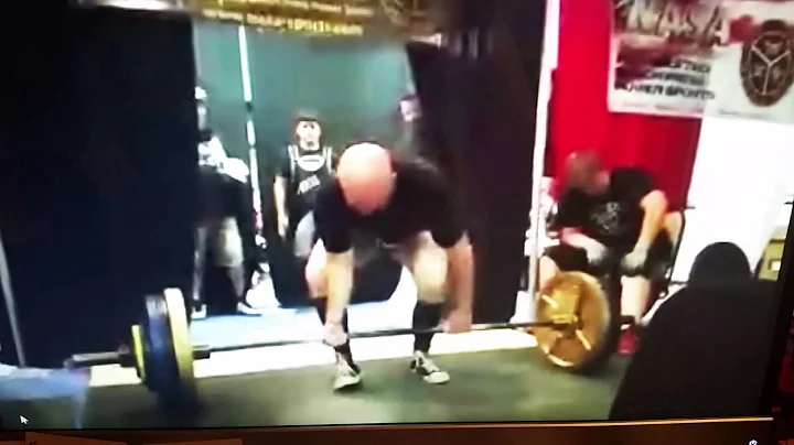 Bob Boyles NASA Powerlifting - April 16th 2016