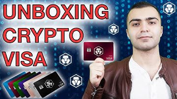CRYPTO CREDIT CARD UNBOXING - Crypto.com Visa Card Unboxing & Review 2023