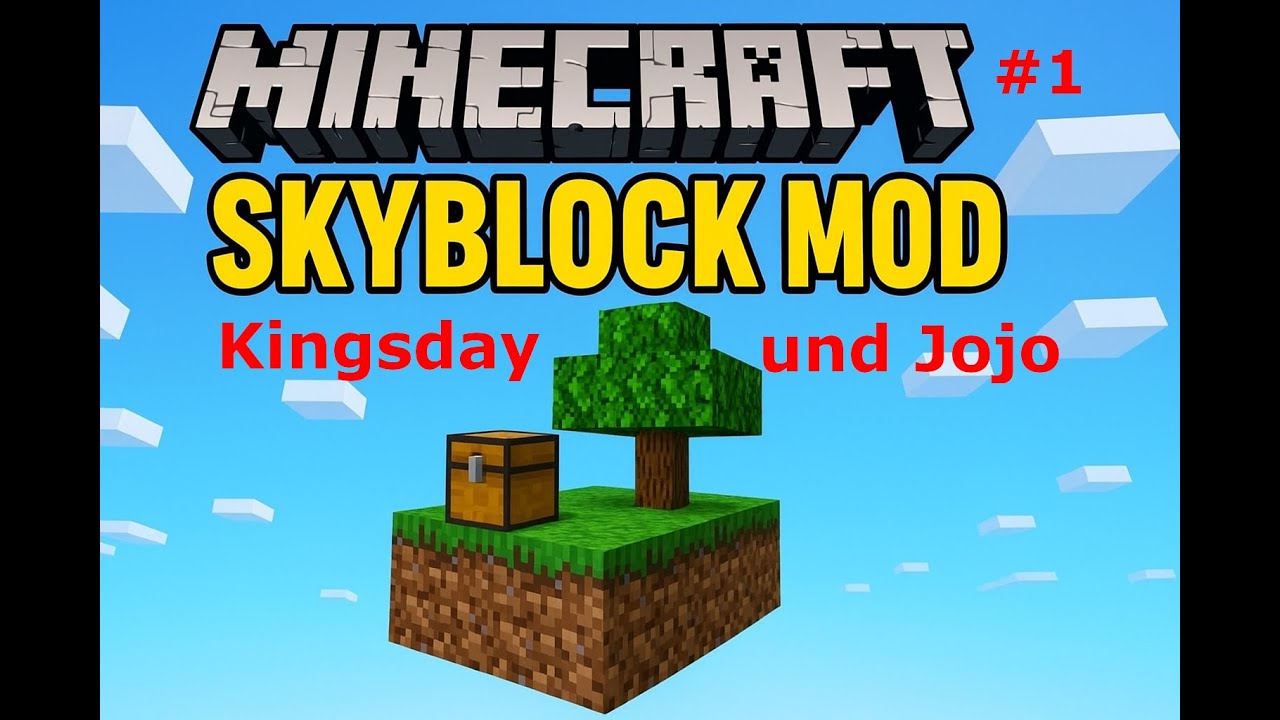 Minecraft Sky Block Mod #1 mit Jojo - YouTube