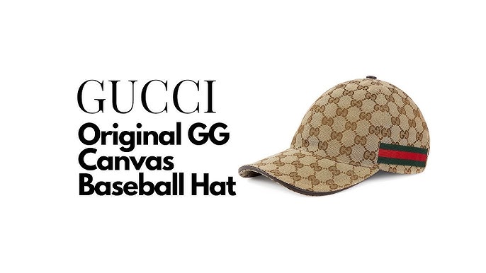 Gucci GG Canvas Baseball Hat with Torchon