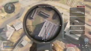 Sniper HEADSHOT KILL Whilst Free Falling in WARZONE!