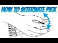 How to alternate pick beginners guide