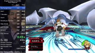 KH2FM Roxas World Beginner in 20:55