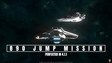 4.1.1 | 890 Jump Mission Is Perfected In 4.1.1 | Star Citizen PTU Testing 4k