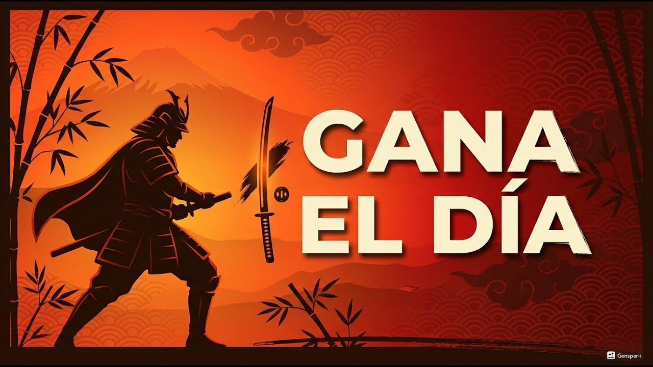 EL SECRETO SAMURÁI PARA ESTRUCTURAR TU DÍA: DOMINA EL DÍA, CONQUISTA EL AÑO