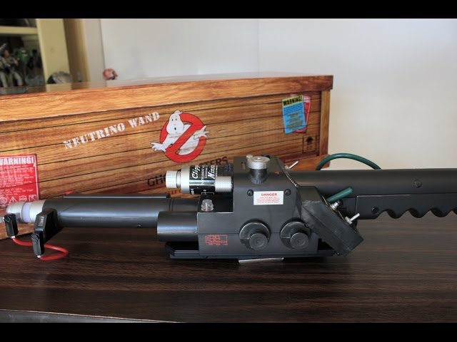 Mattel Ghostbusters Neutrino Wand review - YouTube