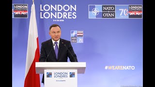 Konferencja Prasowa Andrzeja Dudy Po Spotkaniu Przywódców Państw Nato W Londynie