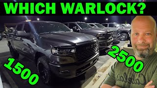 2026 Ram 1500 Warlock Vs 2500 Warlock, Which Would You Rather Buy?