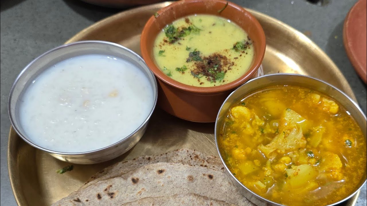 100 पकवान एक तरफ ,ओर राजस्थानी खाना एक तरफ #rajasthanidis #cooking #rabdirecipe #gobhisabji #kheer 