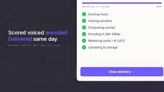 supaintro: Turn your product URL into a launch film