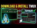 How to Download and Install tmux on Any Linux Distro (Step-by-Step Guide)