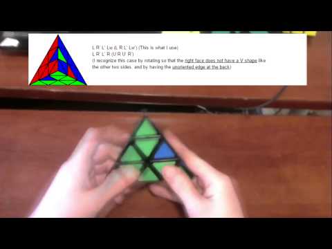 Tutorial - Pyraminx LBL Last Layer Algorithms - /u/thesuperalex