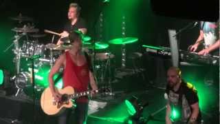 Sunrise Avenue - I Don't Dance & Ghostbusters + medley @ Virgin Oil & Co., Finland 24.3.2012