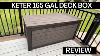 Keter Deck Box | The Perfect Way to Store and Hide Outdoor Items