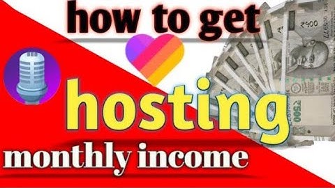 How to get hosting in likee aap likee main hosting se paise kamaen full details 60,000 per month