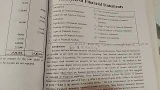Account part 2 ch 4 analysis of financial statements