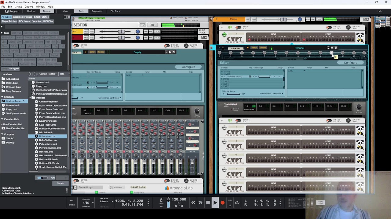 More Universal Song Architecture Attempts | Reason Studios | Live Session