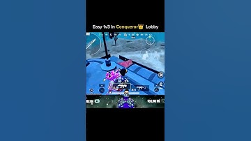 Conqueror Lobby ❌ BOT Lobby ✅ #bgmi #bgmishorts #conquerorlobby