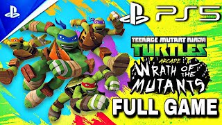 Teenage Mutant Ninja Turtles Arcade Wrath of the Mutants - PS5 Gameplay (FULL GAME Walkthrough)