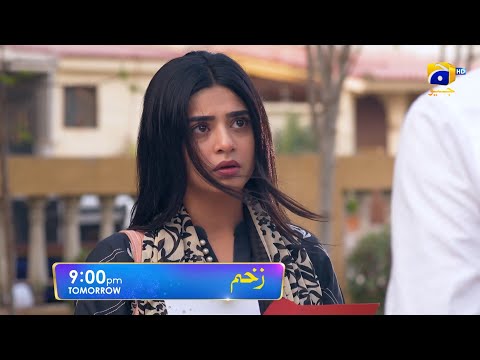 Zakham Episode 21 Promo | Sehar Khan | Aagha Ali | Tomorrow at 9:00 PM only on Har Pal Geo