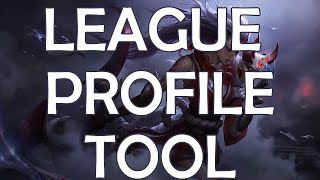 League Profile Tool Release