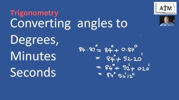 Converting  angles  to degrees , minutes and seconds.#maths #trigonometry #education #mathformula
