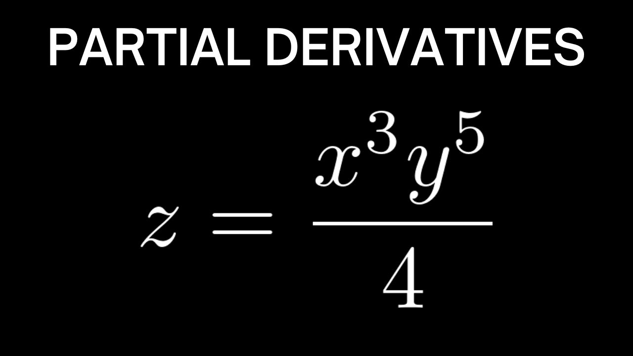 Partial Derivatives Of Z x 3y 5 4 With Respect To X And Y YouTube partial-derivatives-of-z-x-3y-5-4-with-respect-to-x-and-y-youtube