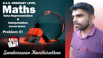 O/L Mathematics| Data Representation & Interpretation| Problem 01| Complete Discussion in English