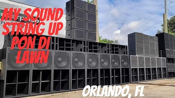 SOUND SYSTEMS SET UP FOR ANNUAL EVENT