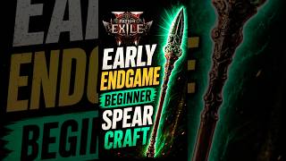 ⚡ Early Endgame Spear Craft for Beginners | PoE 2 0.5 #shorts
