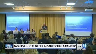 Town hall at GVSU to confront recent sex assaults