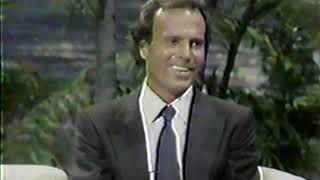 Julio Iglesias Libra 1985. Johnny Carson Show En Vivo