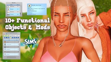 10+ Functional Objects for Improved & Realistic Gameplay!  ~ The Sims 3 (Must Have Mods)