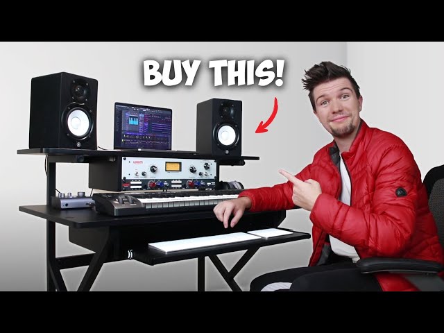 The BEST BUDGET Studio Desk For BEDROOM Producers! class=