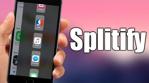 Splitify - iOS 9 Jailbreak Cydia Tweak