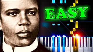 Scott Joplin - The Entertainer - EASY Piano Tutorial