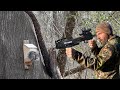 Pistol crossbow squirrel hunting with team tate outdoors catch  cook