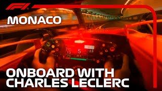 Charles Leclerc Helmet Cam Lap 2023 Monaco Grand Prix